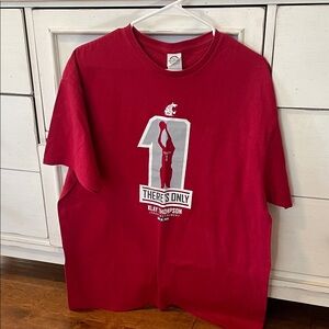 Red Graphic T-Shirt WSU